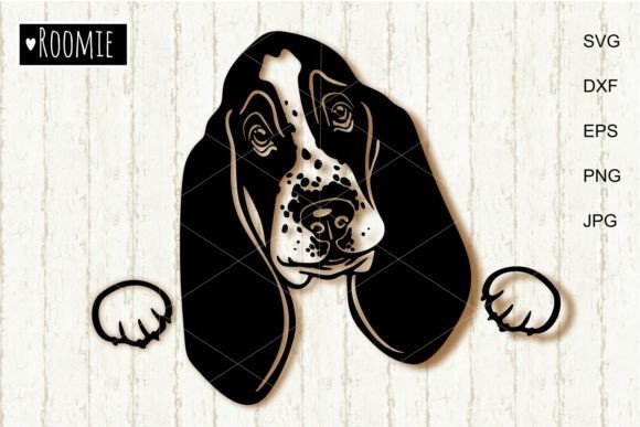 Basset Hound: A Designer's Take on This Hand-Drawn Portrait