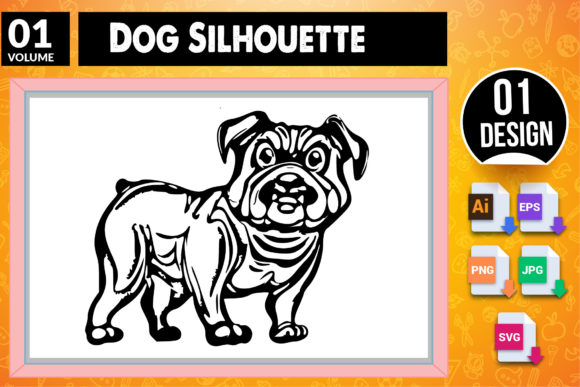 Dog Silhouette SVG Craft Design 01 Review