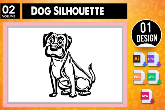 Dog Silhouette SVG Craft Design 02 Review