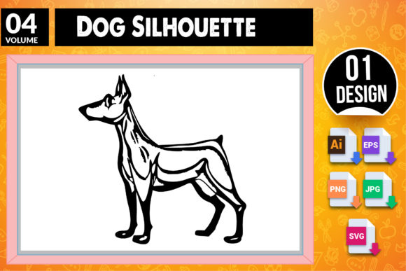 Dog Silhouette SVG Craft Design 04: An Embroidery Designer's Review