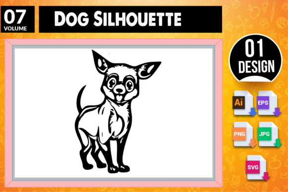 Dog Silhouette SVG Craft Design 07: An Embroidery Designer's Review