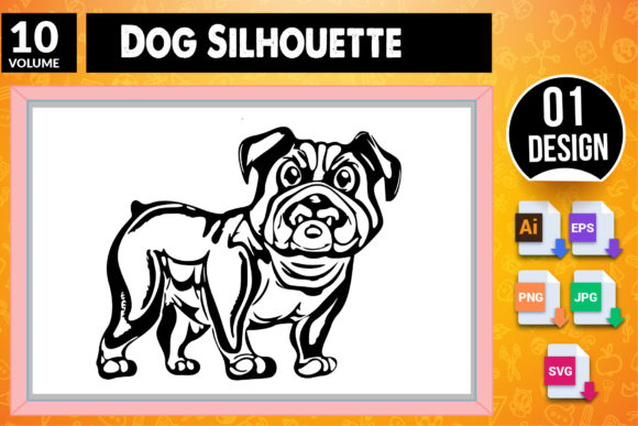 Dog Silhouette SVG Craft Design 10 – A Designer’s First Look
