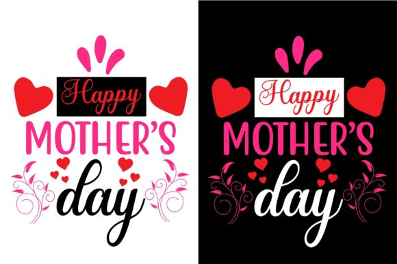Happy Mother's Day SVG Design Happy Moth