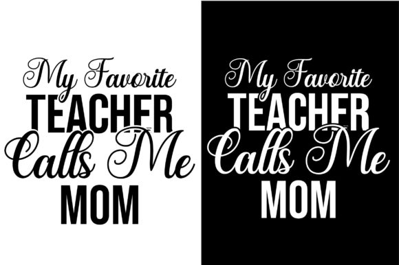 Happy Mother's Day SVG: My Favorite Teacher Review