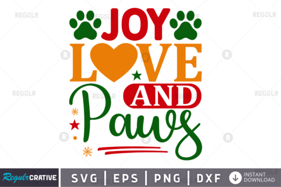 Joy Love and Paws Svg Design: A Hands-On Review