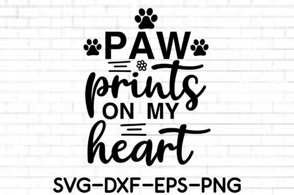 Paw Prints on My Heart SVG: A Designer’s Review